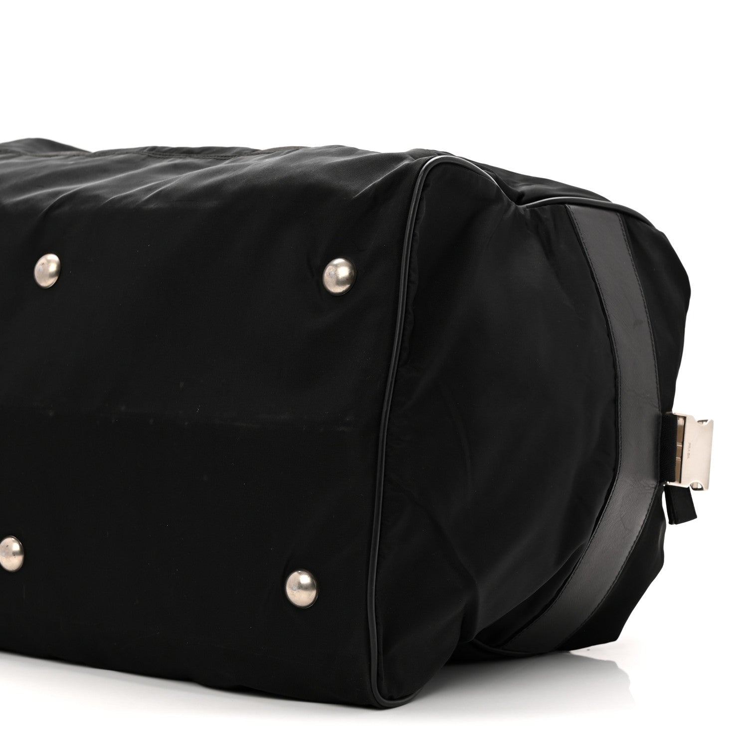 TESSUTO NYLON SAFFIANO VIAGGIO DUFFLE BLACK