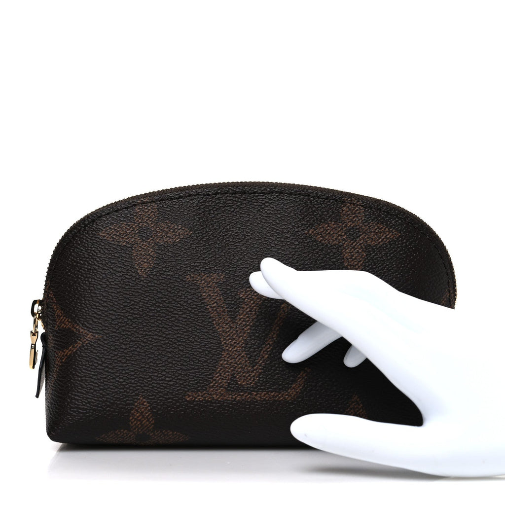 REVERSE MONOGRAM COSMETIC POUCH