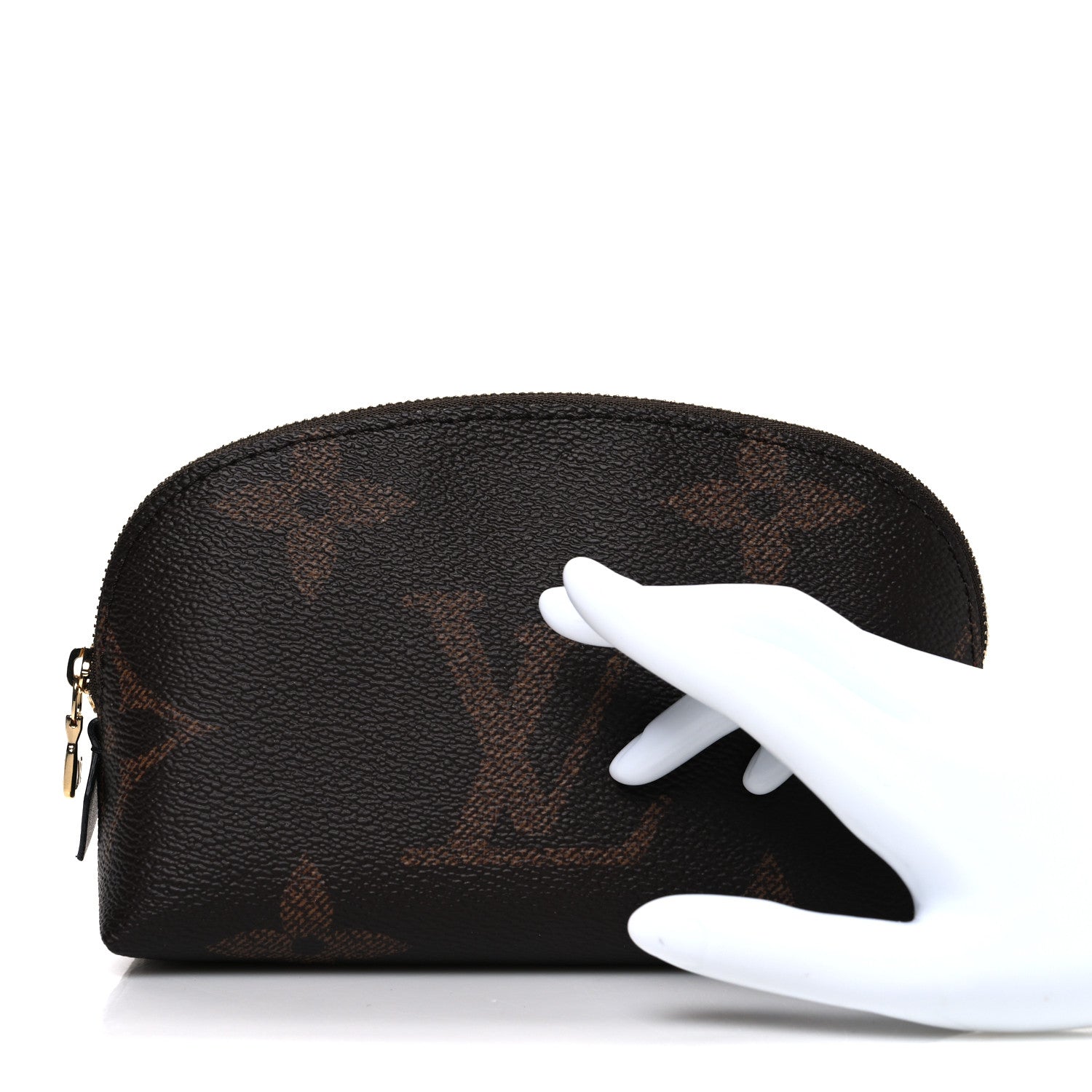 REVERSE MONOGRAM COSMETIC POUCH