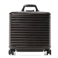 GLOSS POLYCARBONATE SUITCASE COMPACT BROWN