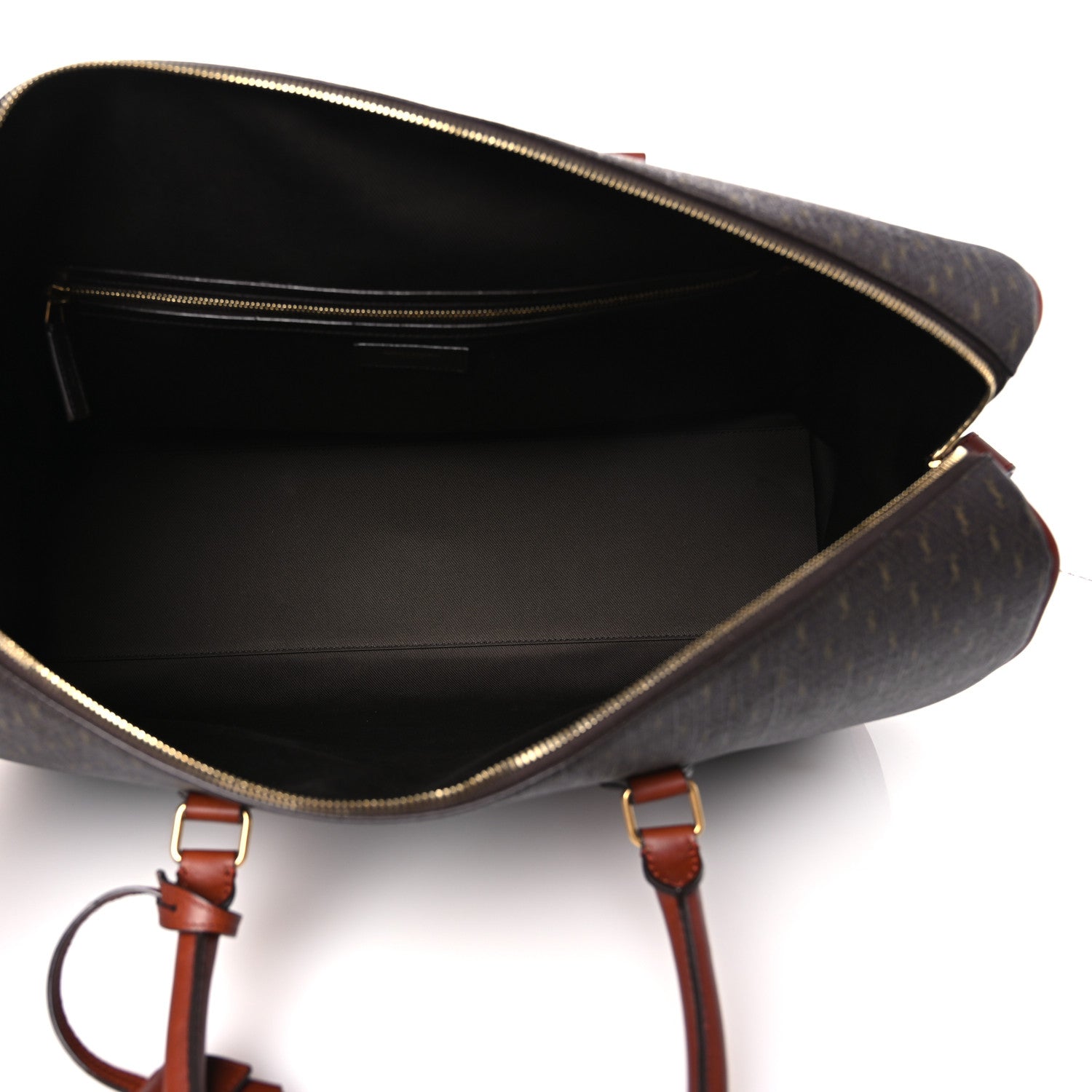 CANVAS SMOOTH CALFSKIN LE MONOGRAMME 48H DUFFLE CHESTNUT