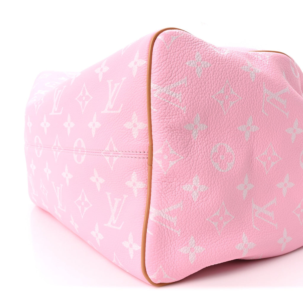 CALFSKIN MONOGRAM SPEEDY P9 BANDOULIERE 40 CANDY