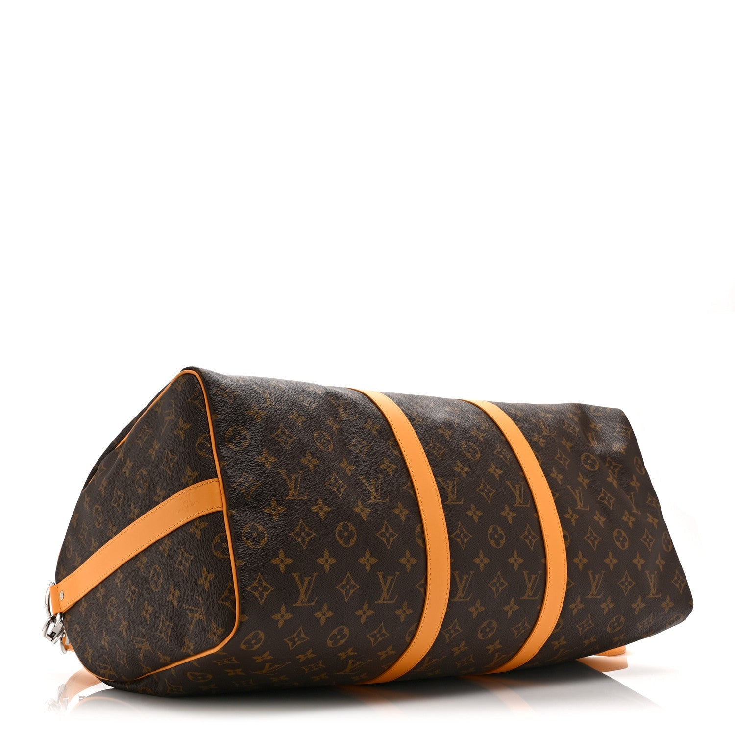 MONOGRAM MACASSAR KEEPALL BANDOULIERE 50 SAFRAN YELLOW