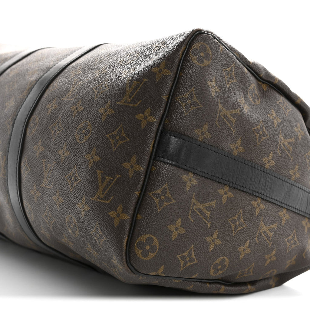 Monogram Macassar Keepall Bandouliere 45