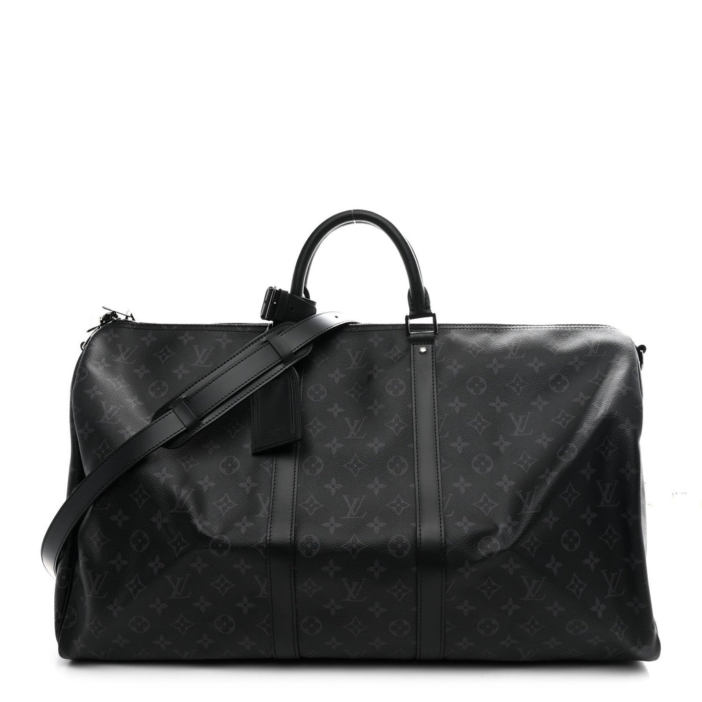 MONOGRAM ECLIPSE KEEPALL BANDOULIERE 55