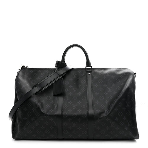 MONOGRAM ECLIPSE KEEPALL BANDOULIERE 55