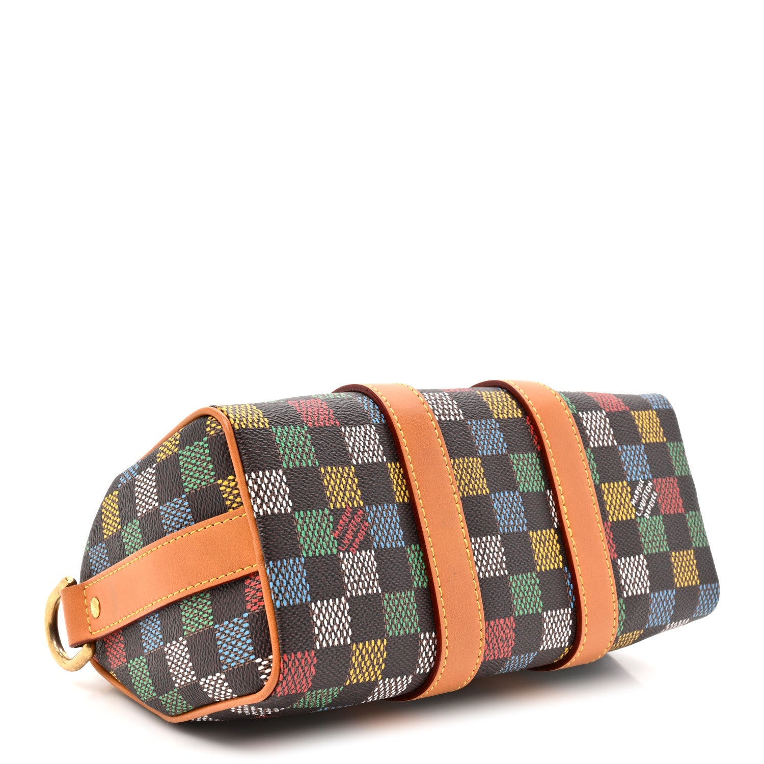 LV VERS DAMIER EBENE KEEPALL BANDOULIERE 25