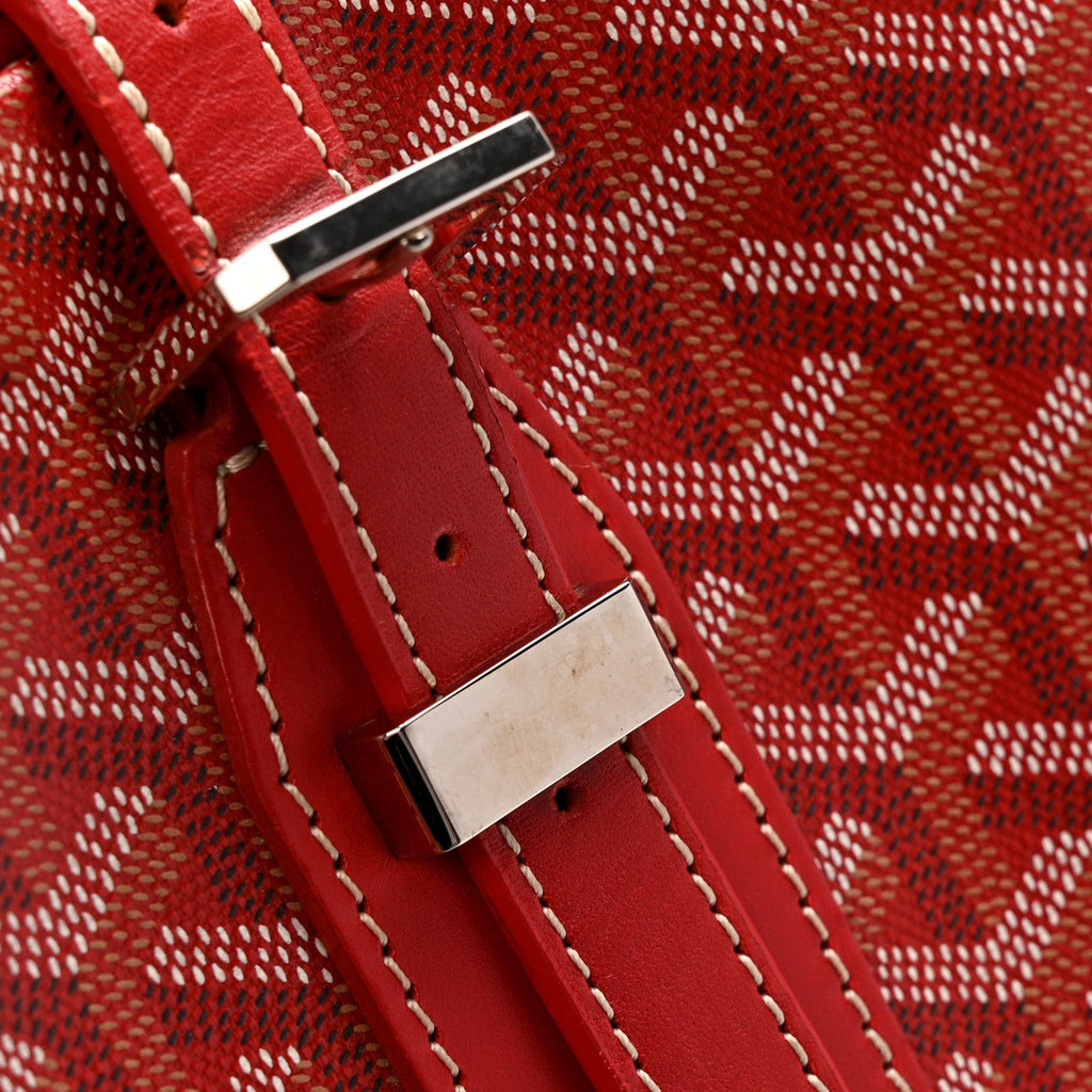 GOYARDINE PORTE-HABITS GARMENT BAG RED