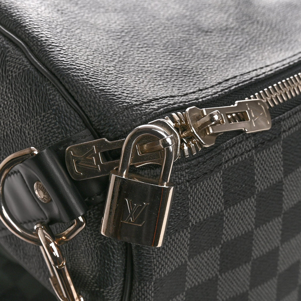 Damier Graphite Keepall Bandouliere 55