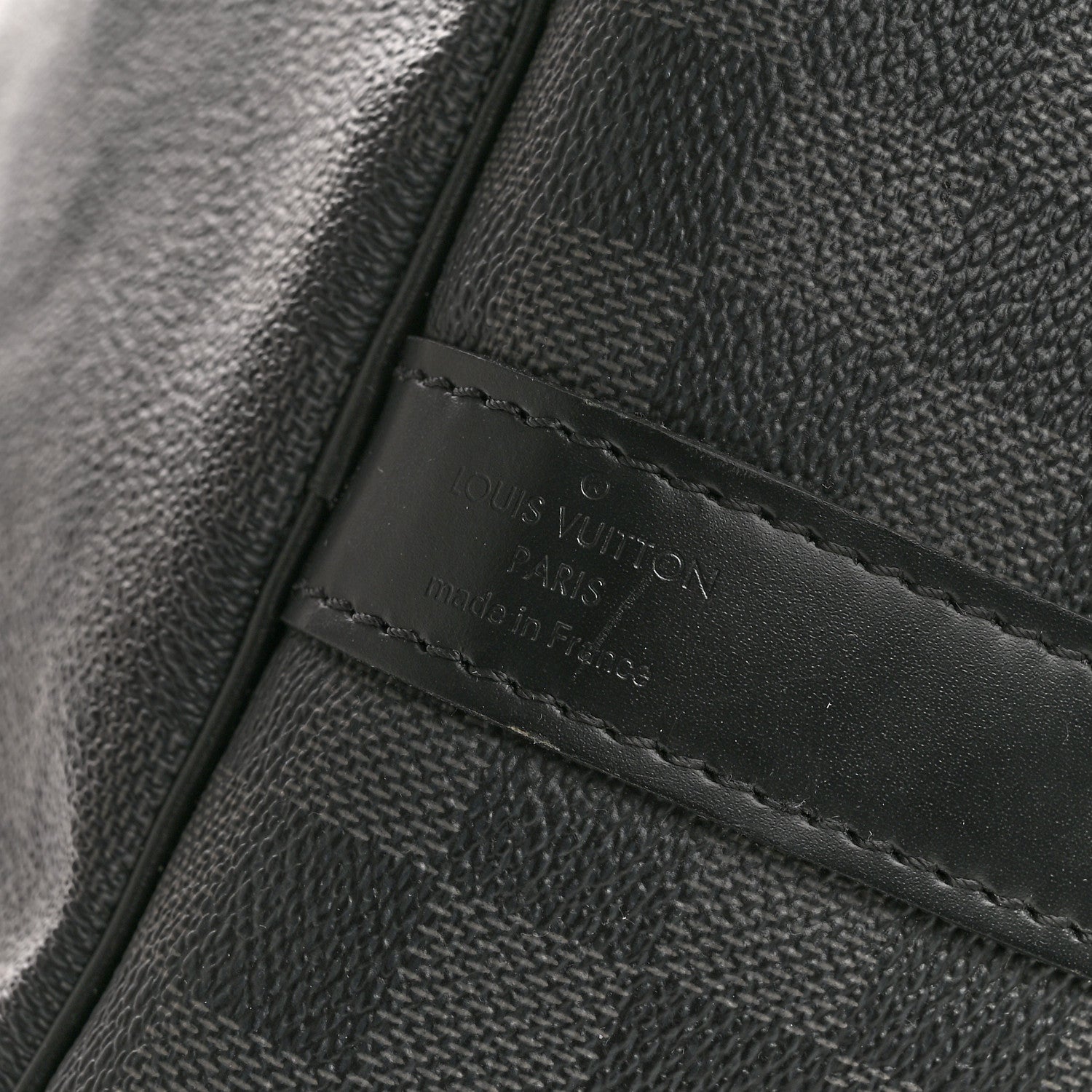 Damier Graphite Keepall Bandouliere 55