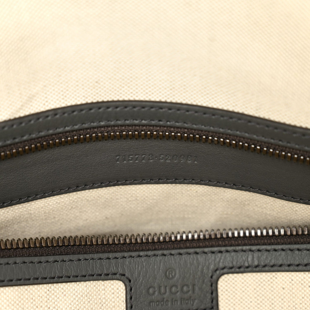Koi Calfskin XL Bauletto Duffle Top Handle Bag Grey