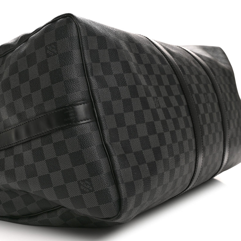 Damier Graphite Keepall Bandouliere 55