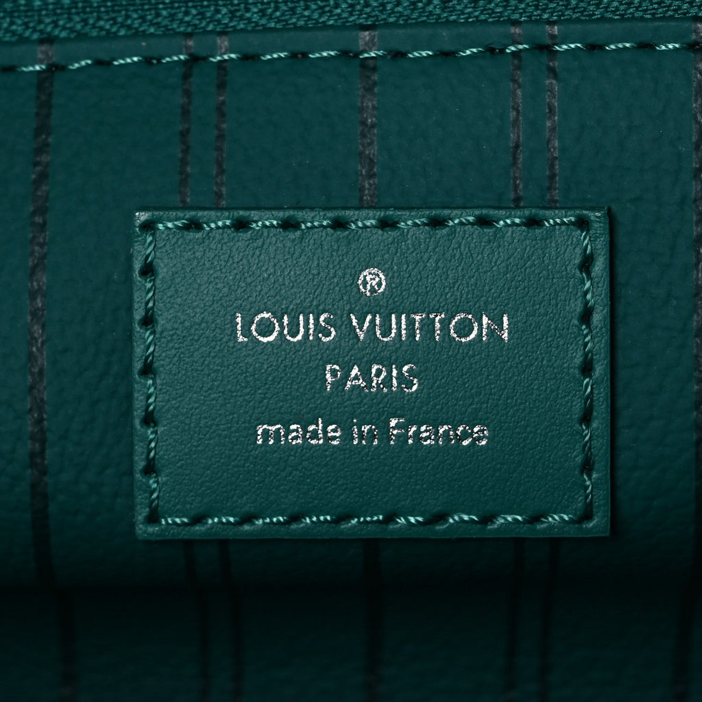 MONOGRAM DOPP KIT TOILET POUCH GREEN