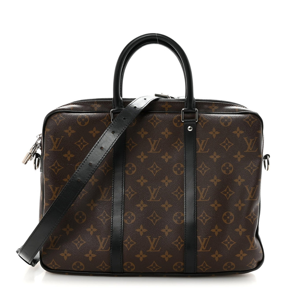 MONOGRAM MACASSAR PORTE-DOCUMENTS VOYAGE PM