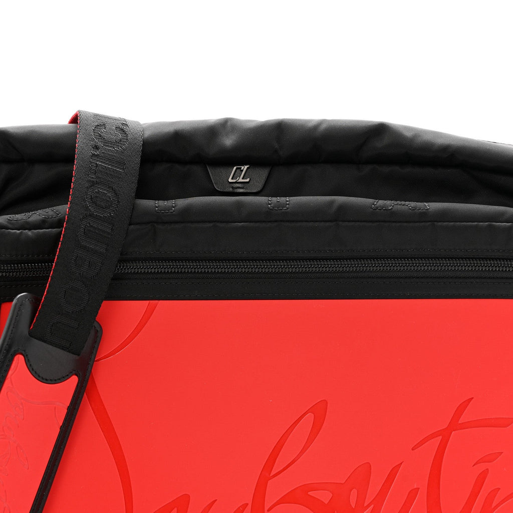 Nylon Sneaker Sole Loubideal Messenger Bag Black Loubi