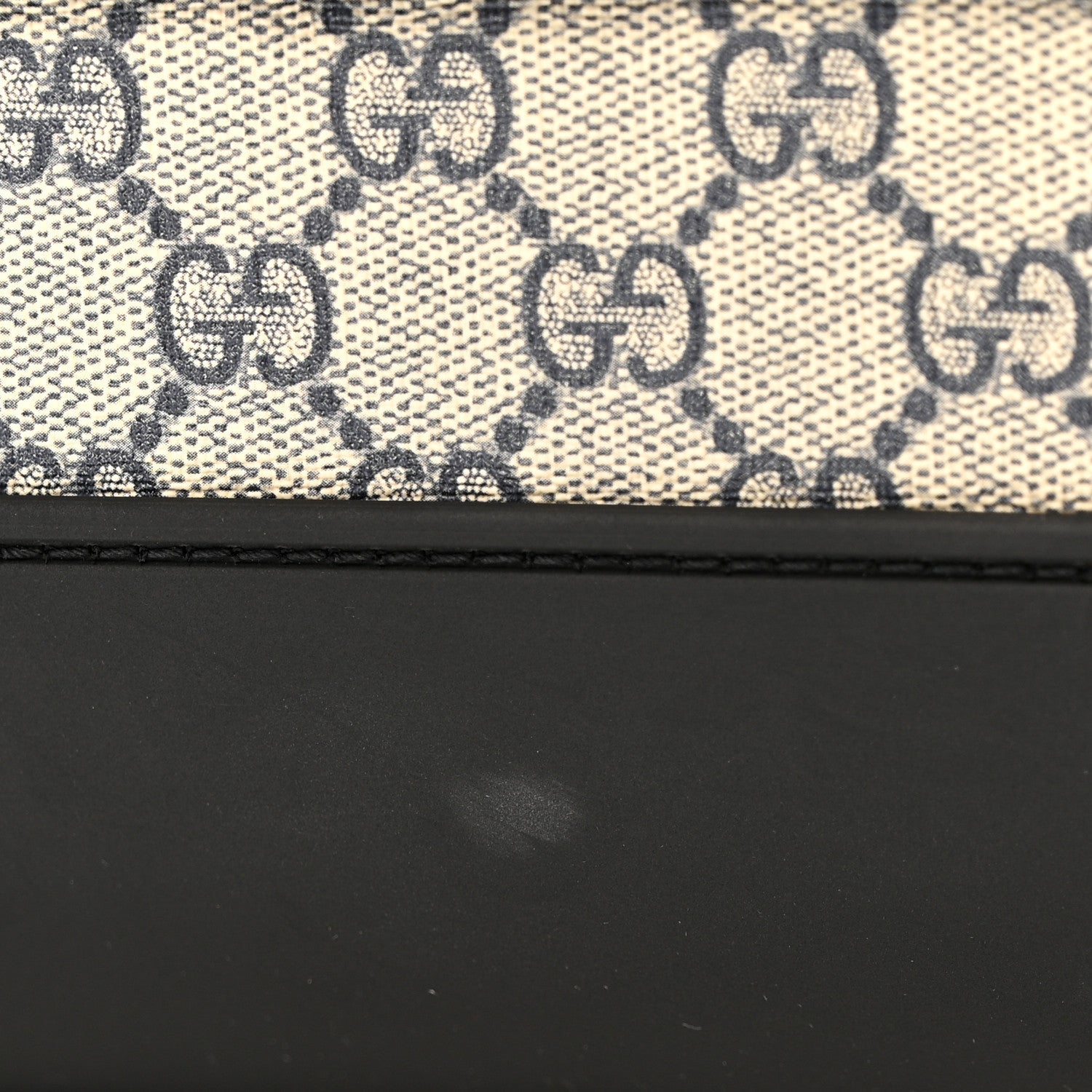 GG Supreme Monogram Textured Dollar Calfskin Web Savoy Cabin Plus Trolley Beige Blue