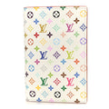 LV X TM Monogram Multicolor Passport Cover White