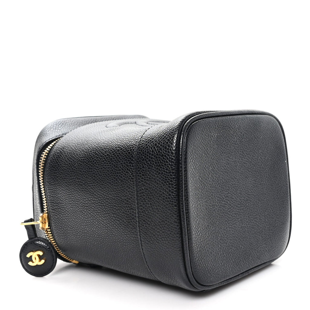 CAVIAR VANITY COSMETIC CASE BLACK