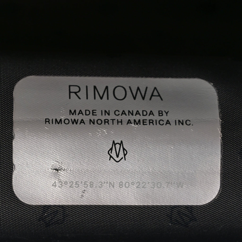 Rimowa Gloss Polycarbonate Aluminum Hybrid Cabin Gloss White