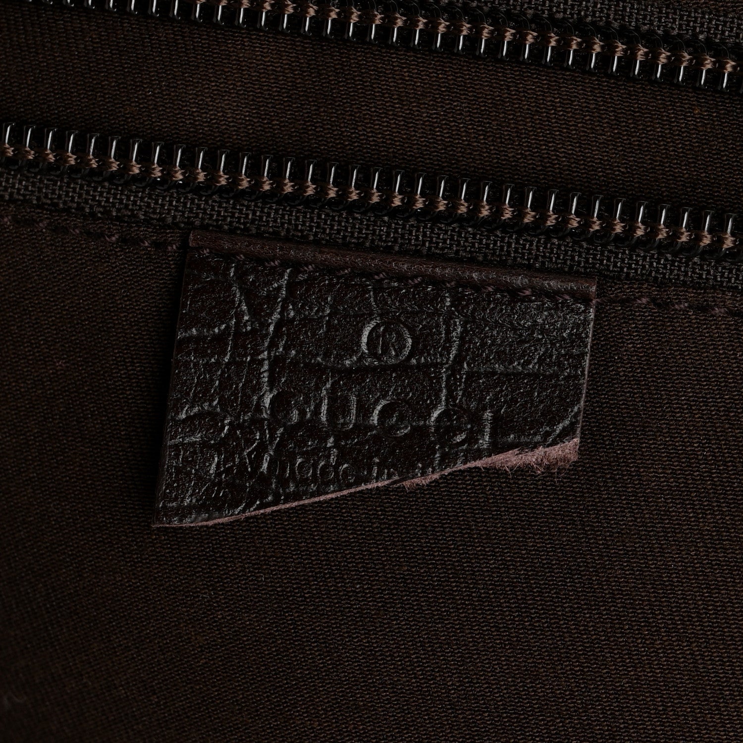 GG Plus Monogram Large Web Trolley Brown