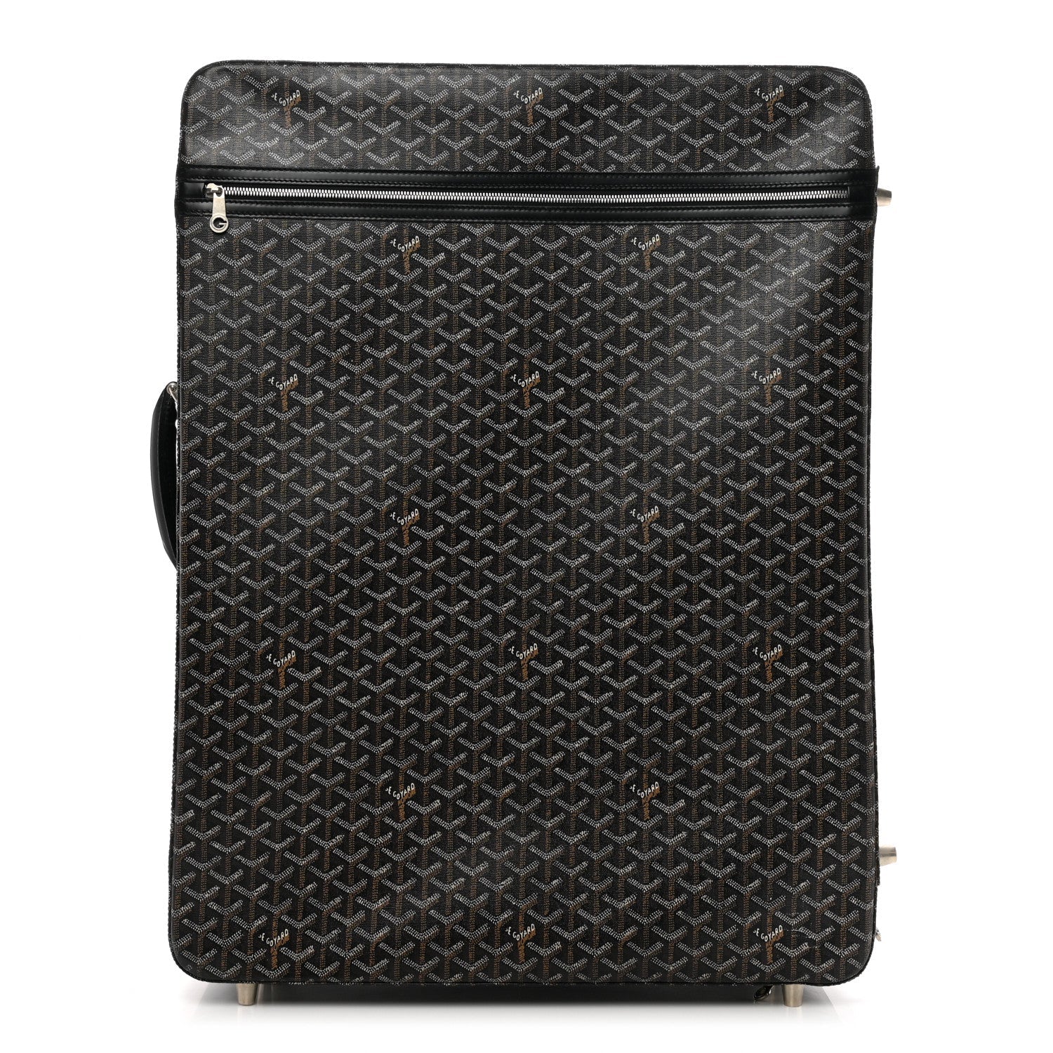 GOYARDINE TROLLEY ROLLING SUITCASE MM BLACK