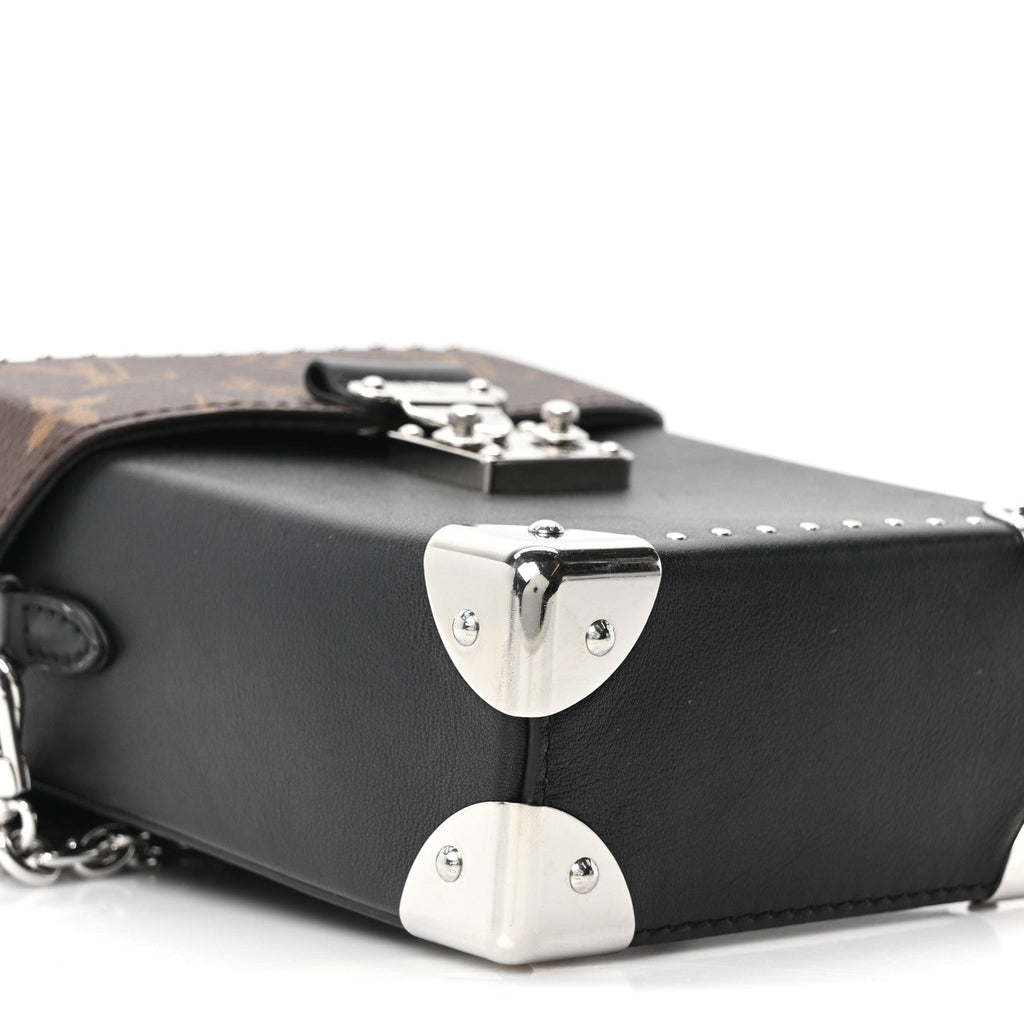 CALFSKIN MONOGRAM CAMERA BOX VIBE BLACK