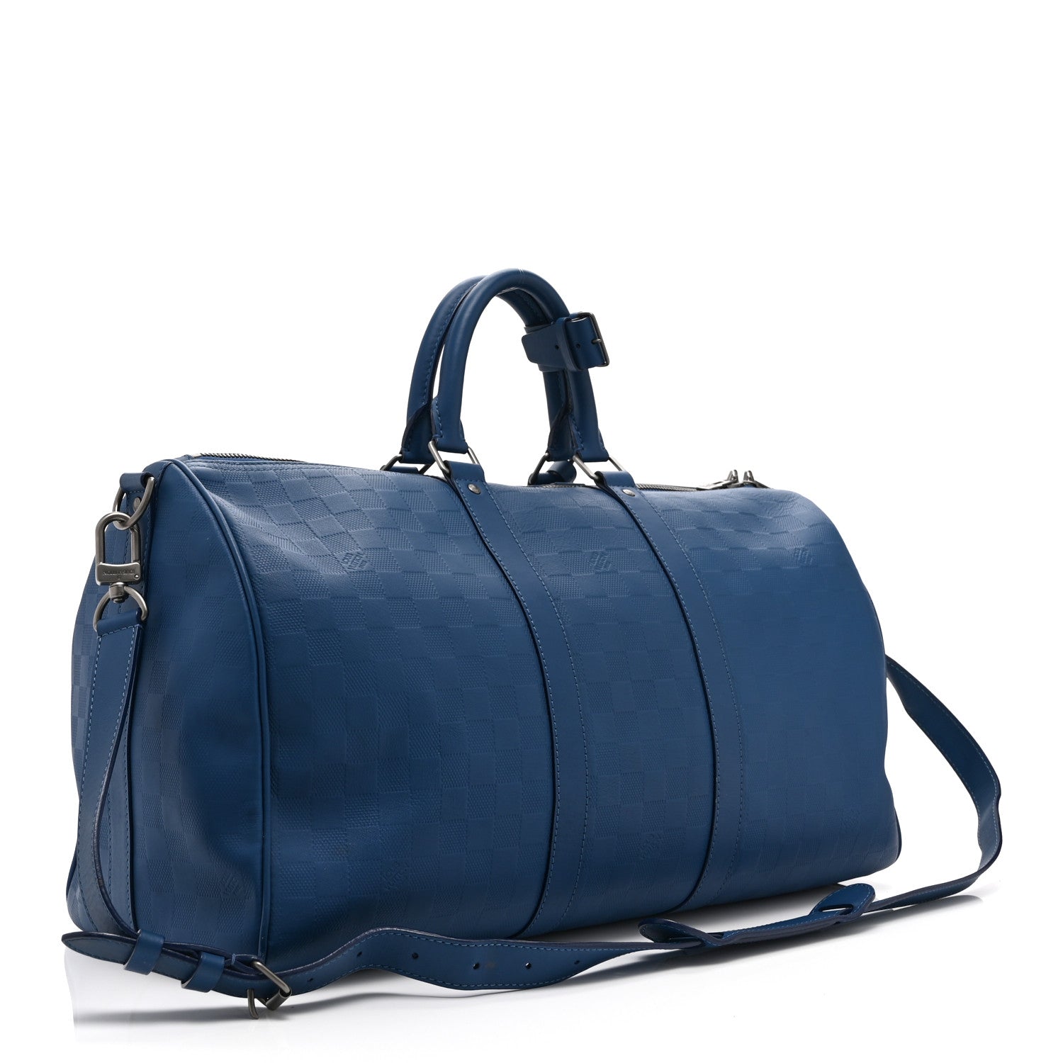 DAMIER INFINI KEEPALL BANDOULIERE 45 NEPTUNE