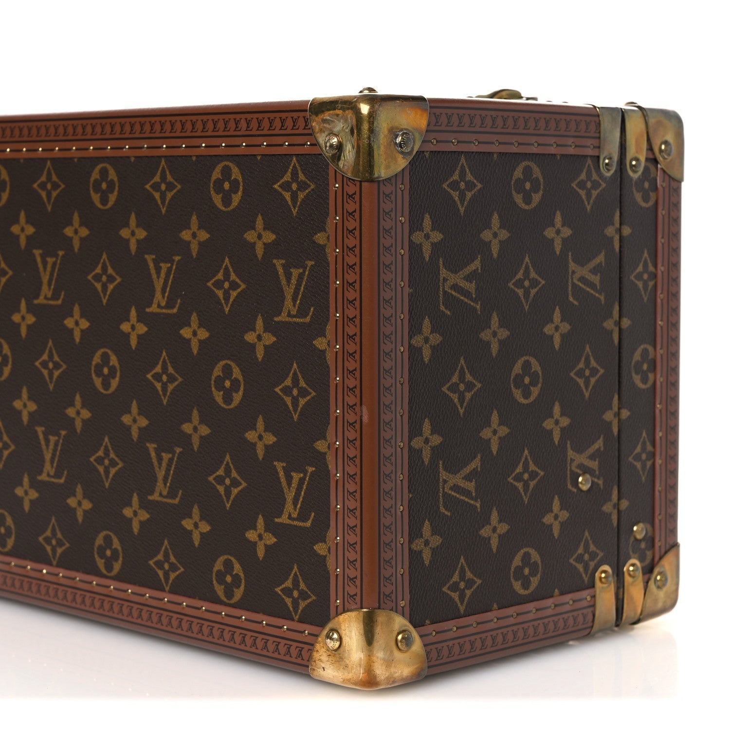 MONOGRAM BOITE BOUTEILLES ET GLACE BEAUTY TRAIN CASE