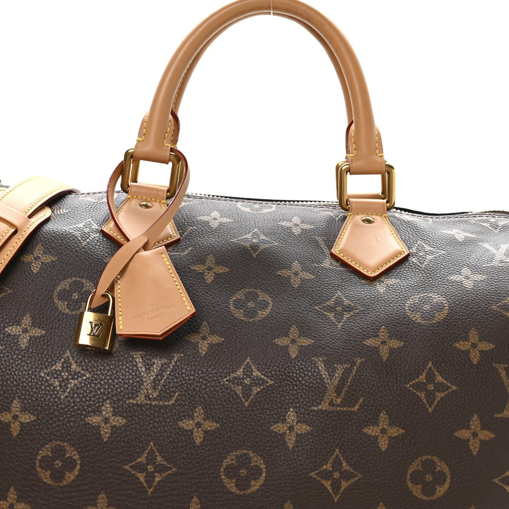 CALFSKIN MONOGRAM SPEEDY P9 BANDOULIERE 40