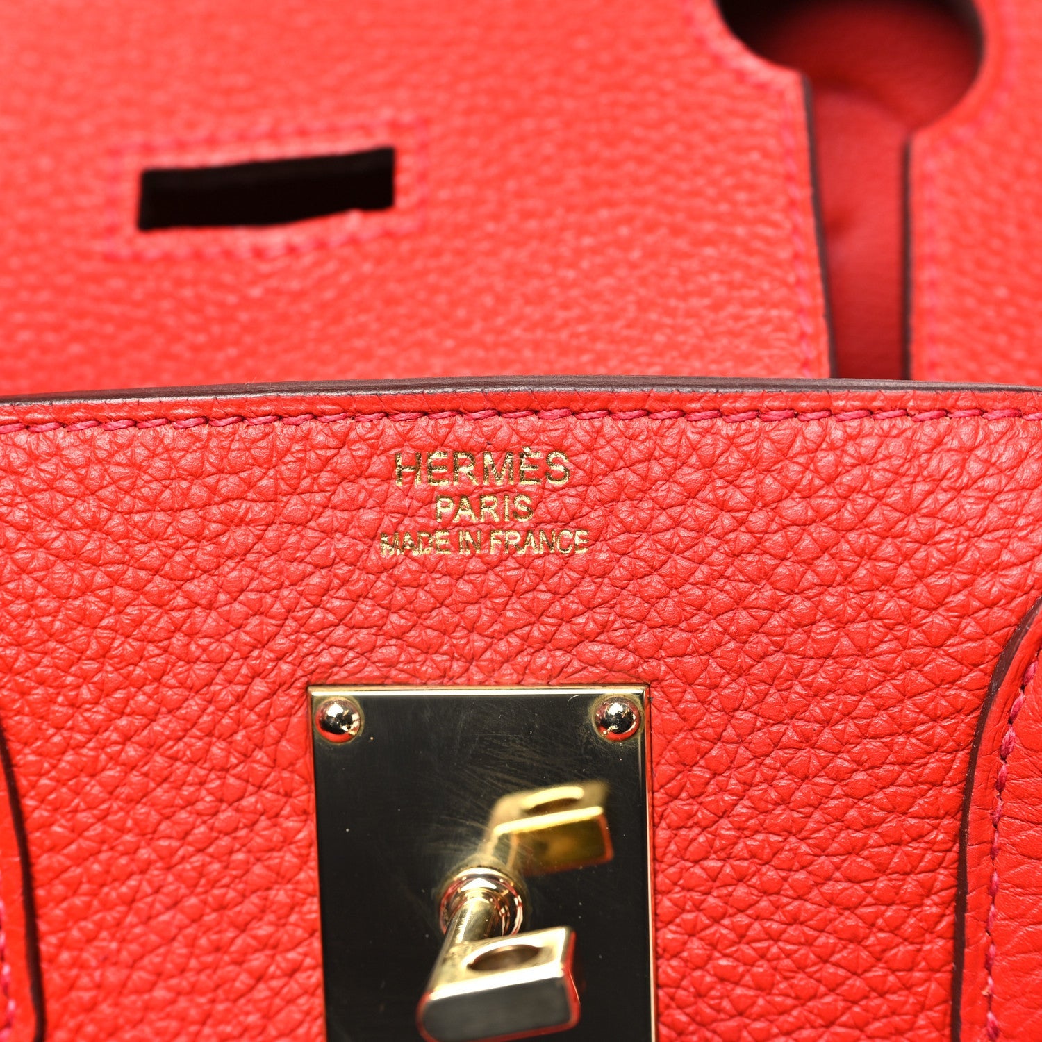 Togo HAC Birkin 40  Rouge Casaque