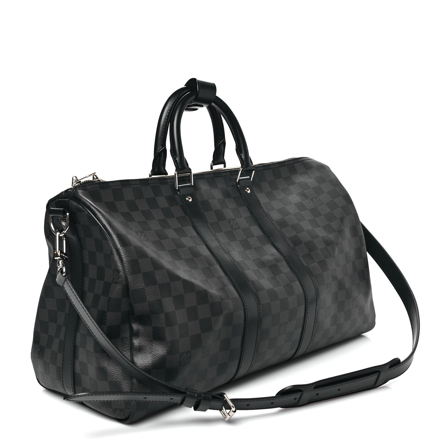 Damier Graphite Keepall Bandouliere 45