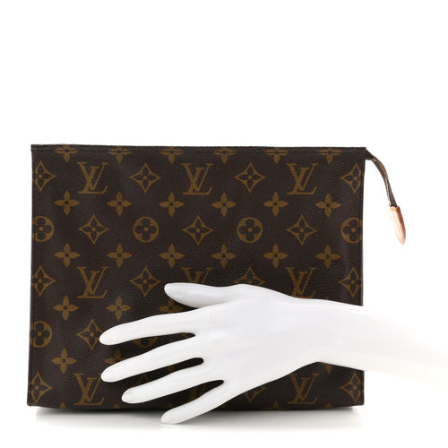 MONOGRAM TOILETRY POUCH 26