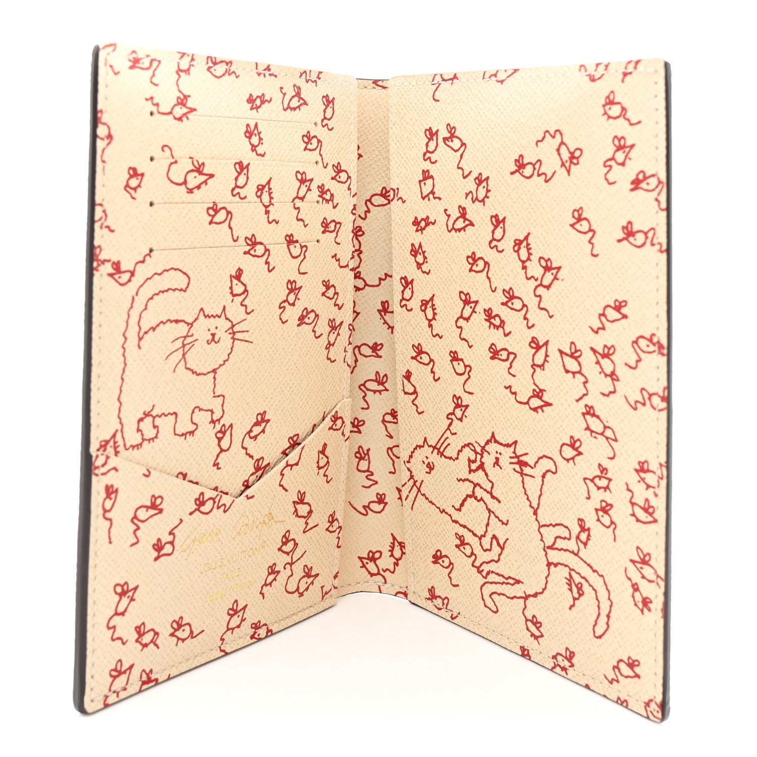 Monogram Travels With Grace Coddington Passport Cover