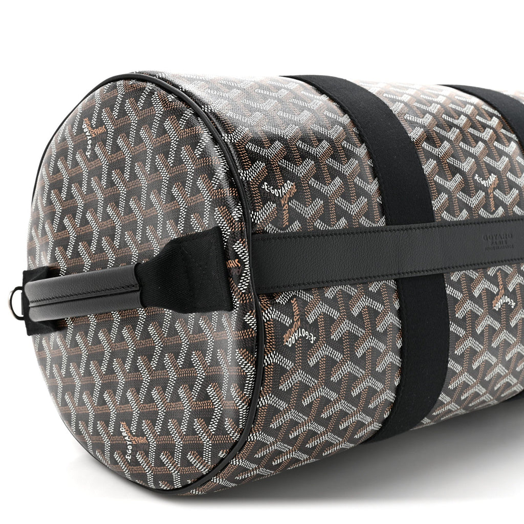 GOYARDINE BARREL 40 SPORTS BAG BLACK