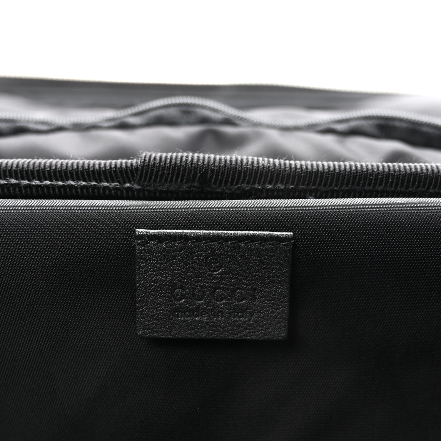 GG SUPREME MONOGRAM GRAN TURISMO SUITCASE BLACK GREY