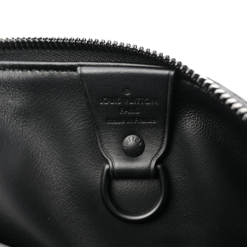 CALFSKIN MONOGRAM SPEEDY P9 BANDOULIERE 40 ULTRA BLACK