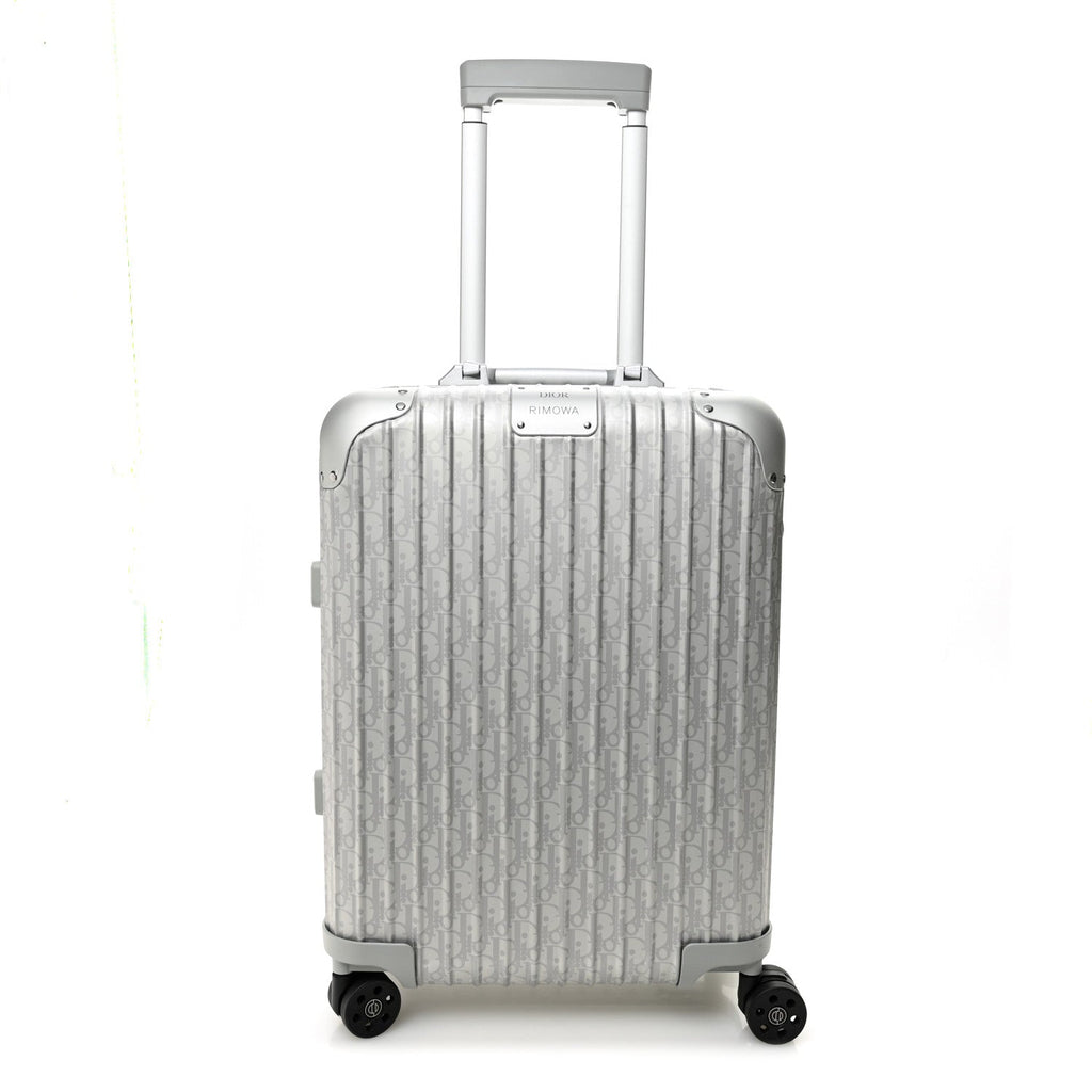 X RIMOWA Aluminum Gradient Cabin Luggage Silver
