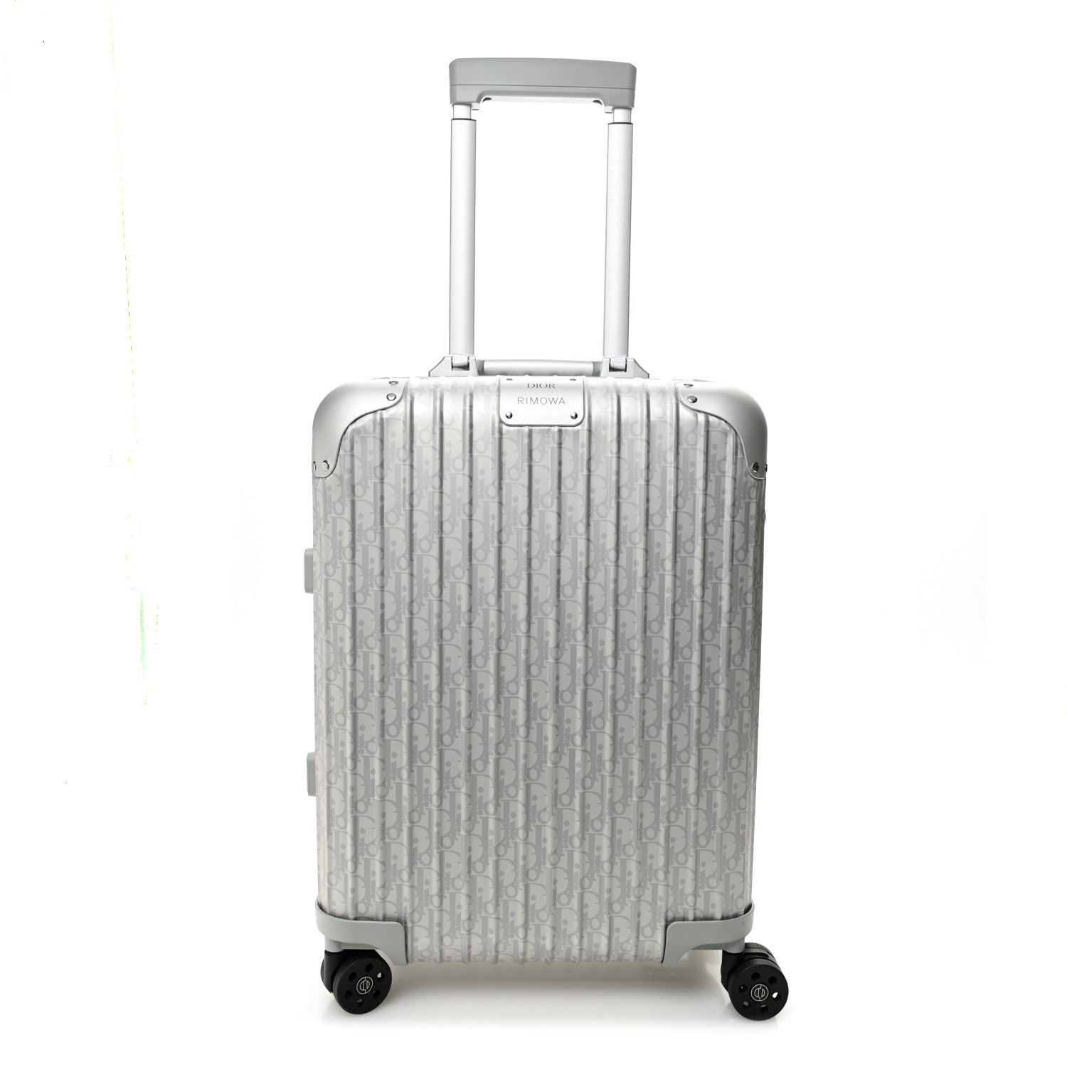 X RIMOWA Aluminum Gradient Cabin Luggage Silver