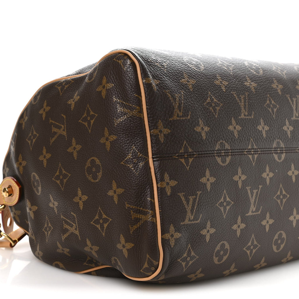 CALFSKIN MONOGRAM SPEEDY P9 BANDOULIERE 40