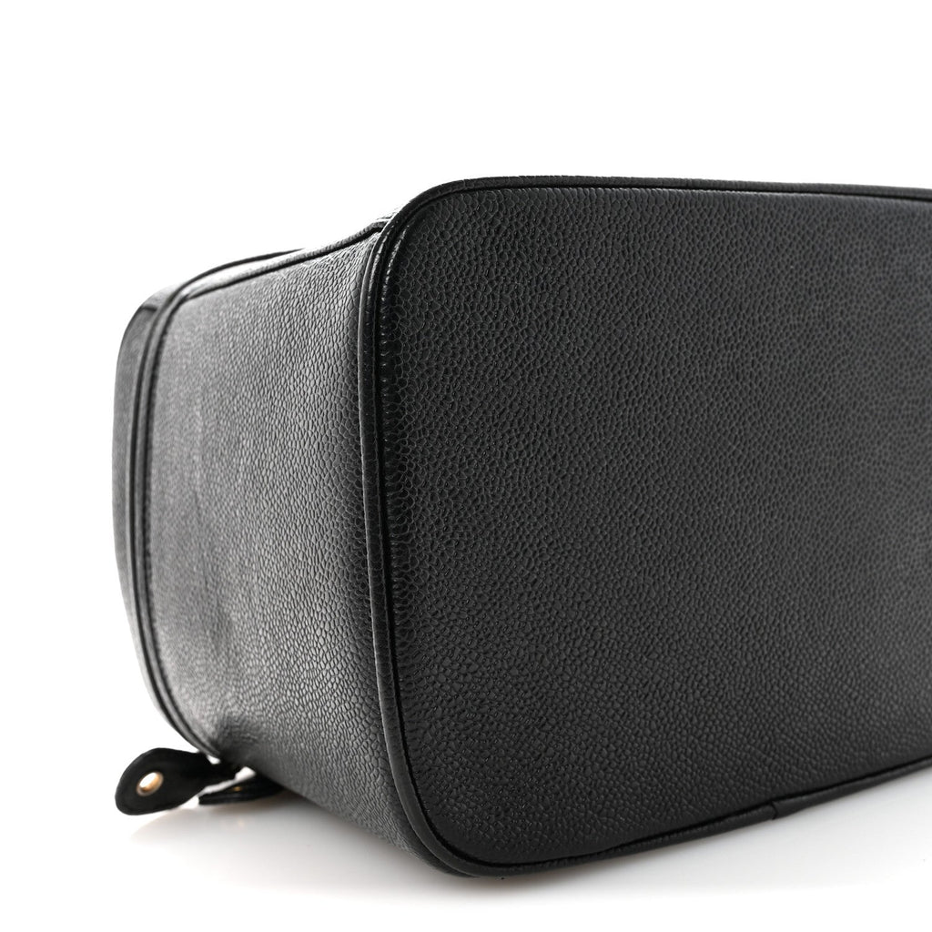 CAVIAR CC VANITY TRAIN CASE BLACK