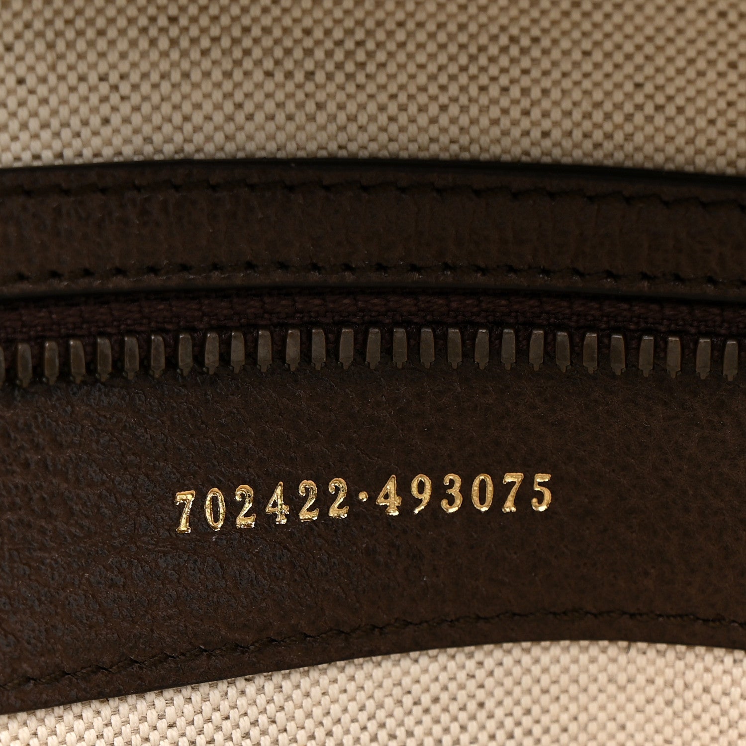 X ADIDAS Canvas Textured Dollar Calfskin Web GG Monogram Trefoil Large Bowling Bag Beige Brown Multicolor