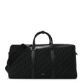OBLIQUE JACQUARD GRAINED CALFSKIN LINGOT 50 BLACK