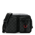 Damier Graphite Utility Messenger