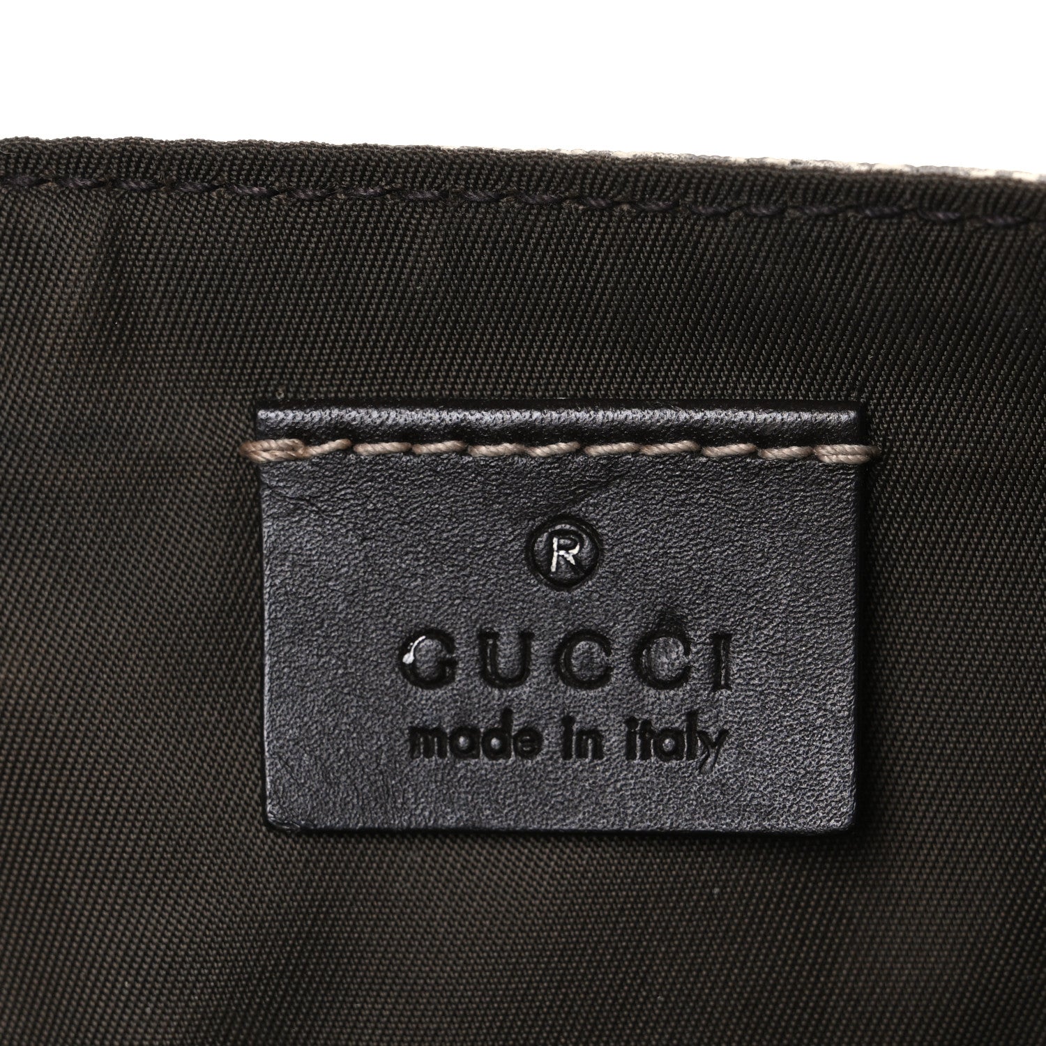 GG Plus Monogram Messenger Diaper Bag Dark Brown
