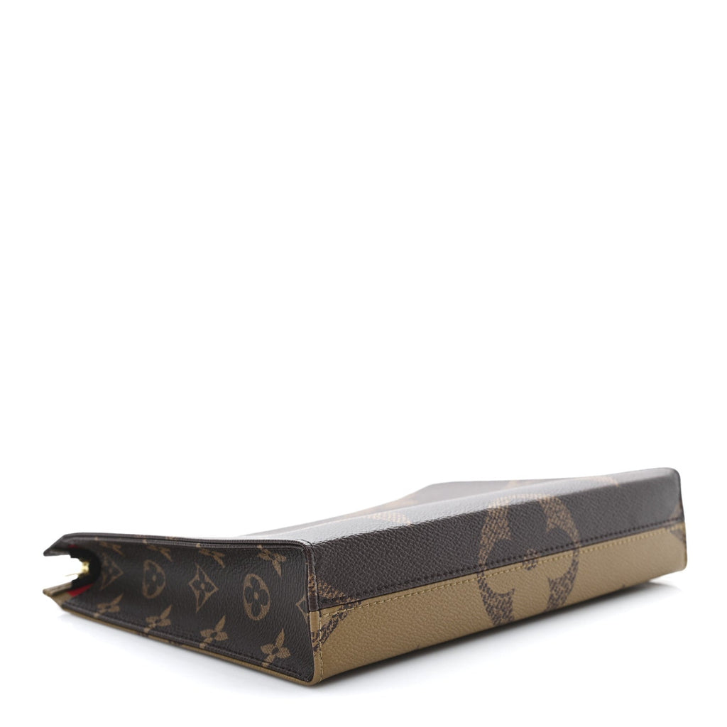 REVERSE MONOGRAM GIANT TOILETRY POUCH 26