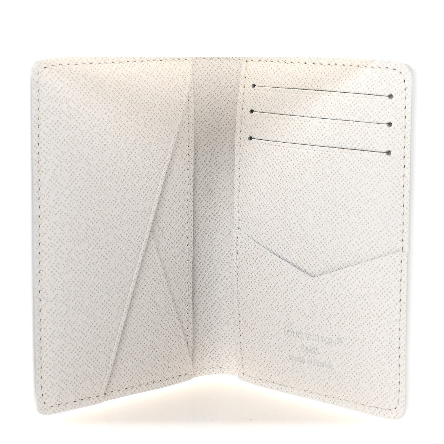 MONOGRAM SPORTS PASSPORT COVER SKI WHITE