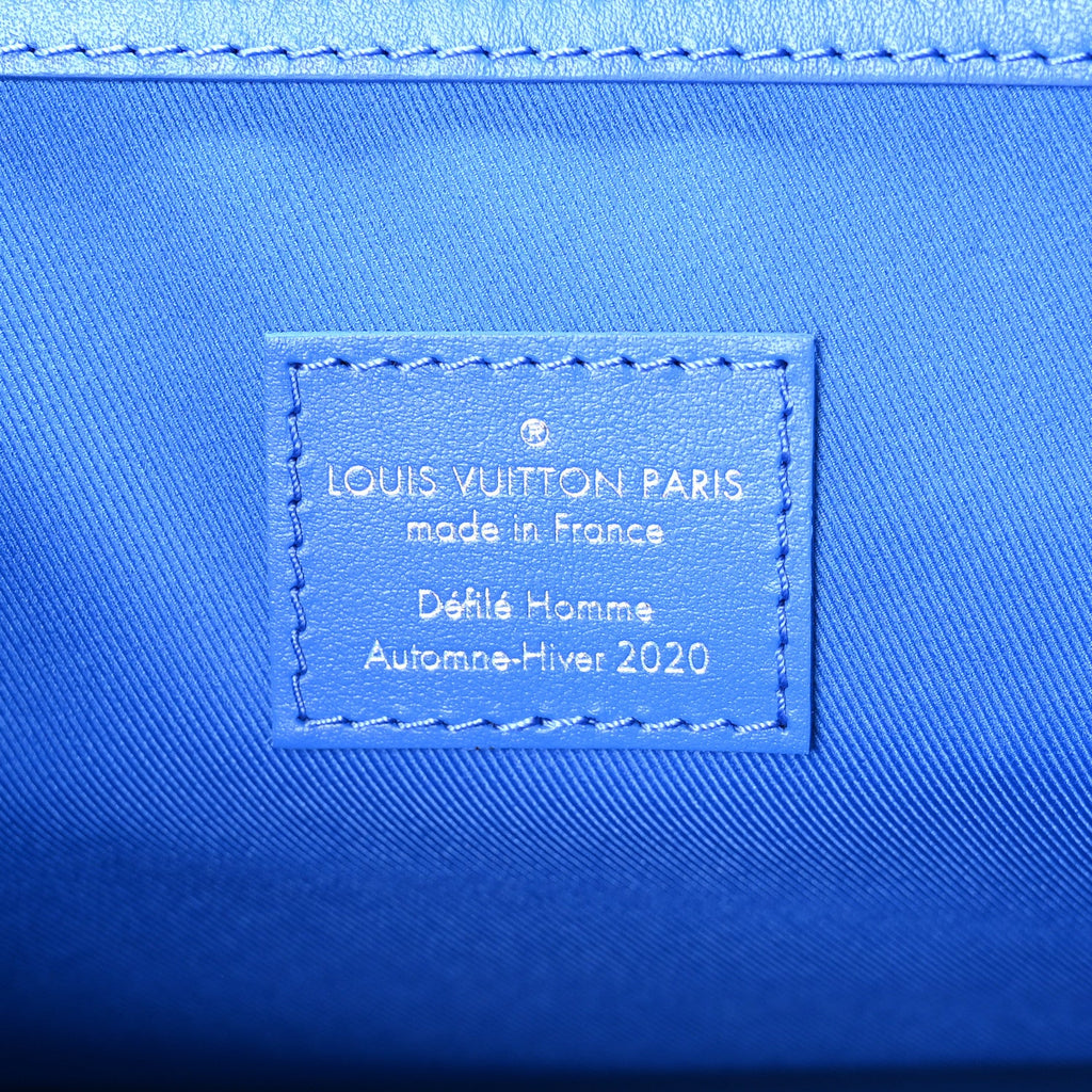 MONOGRAM CLOUDS KEEPALL BANDOULIERE 50 BLUE