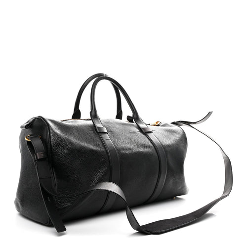 CALFSKIN BUCKLEY DUFFLE BAG BLACK