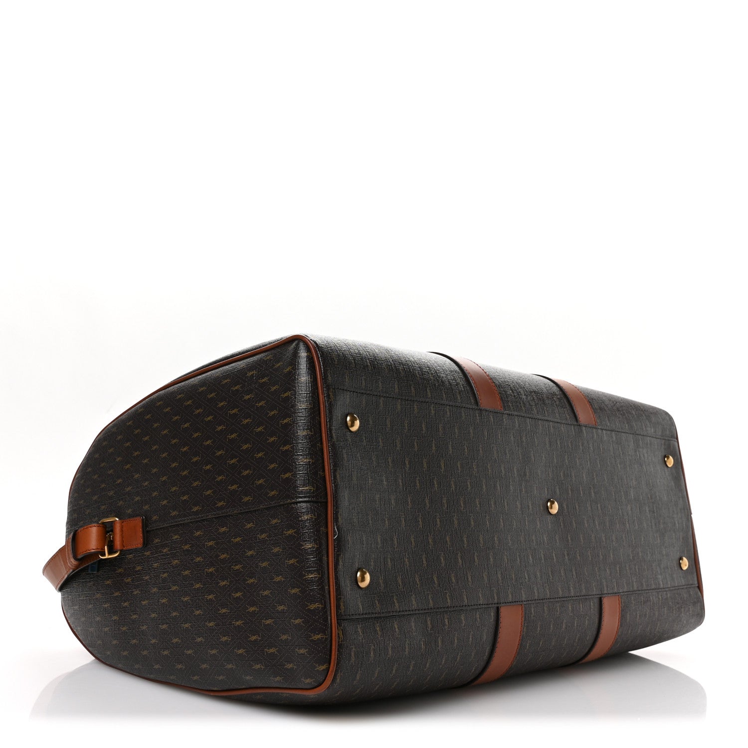 Canvas Smooth Calfskin Le Monogramme 72H Duffle Chestnut