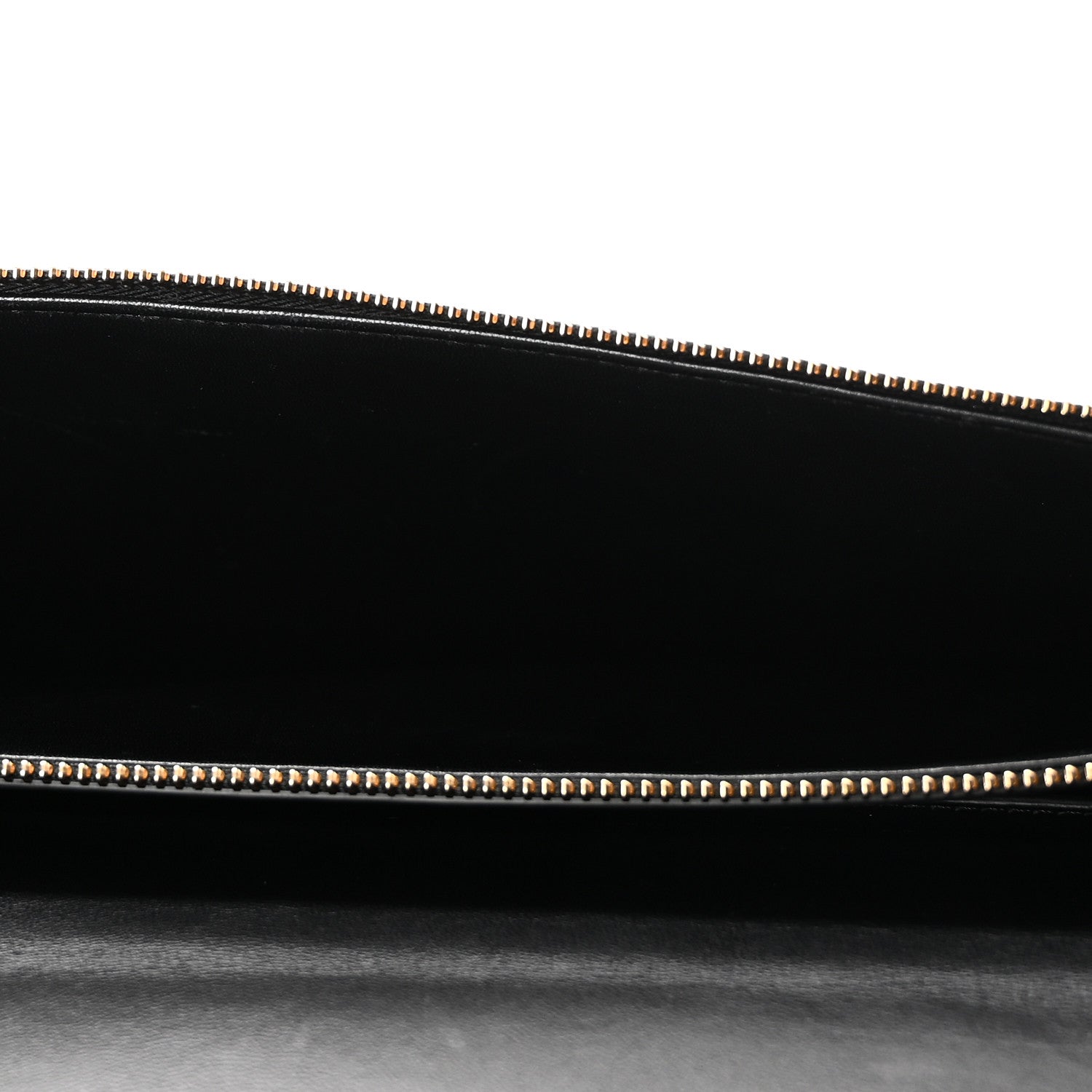 Triomphe Canvas Calfskin Cartable Small Briefcase Black